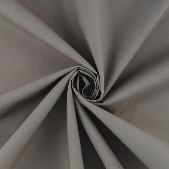 Baumwoll-Perkale grau Extra breit Günstig