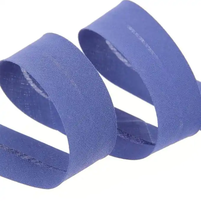 20 mm Schrägband gefaltet – blau Direktkauf