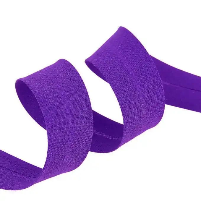 20 mm Schrägband gefaltet – violet Mengenrabatt