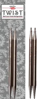 13cm ChiaoGoo Twist Lace Tips – Auswechselbare Nadelspitzen 5 inches Länge Preisknaller