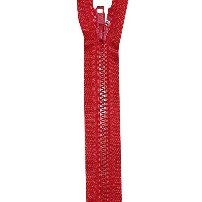 Top-Preis Reißverschluss, teilbar, 70 cm, 5 mm, 25951-548, rot